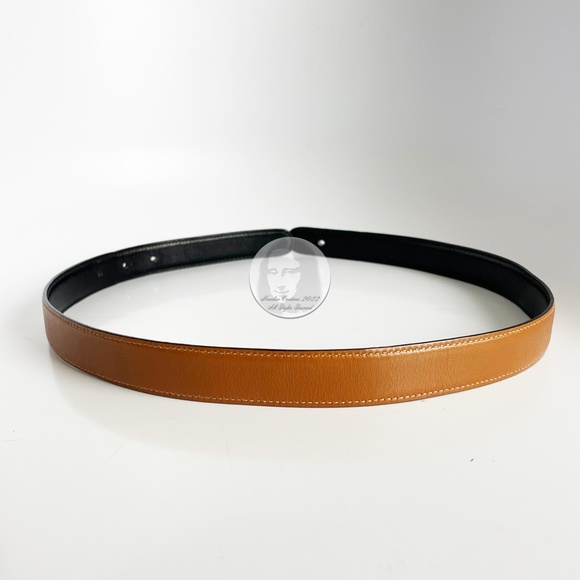 Vintage Gucci Belt Strap Tan Black Reversible Size 70/28 HTF - Picture 7 of 10